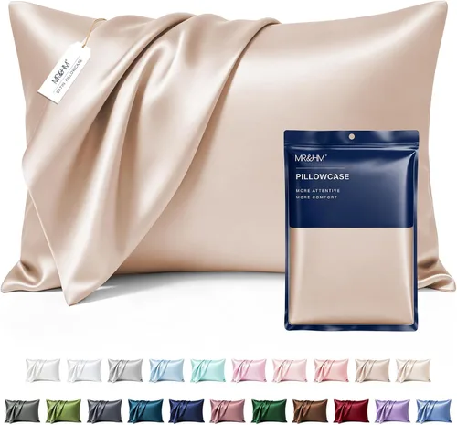 Vista 34 de MR&HM - Funda de almohada de satén