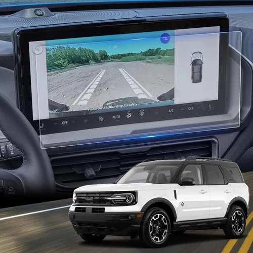 Vista 28 de Protector de pantalla compatible con Ford Ranger 2026, antirreflejos, mate, para Ford Ranger LARIAT/Raptor SYNC 4 Pickup Truck de 12 pulgadas
