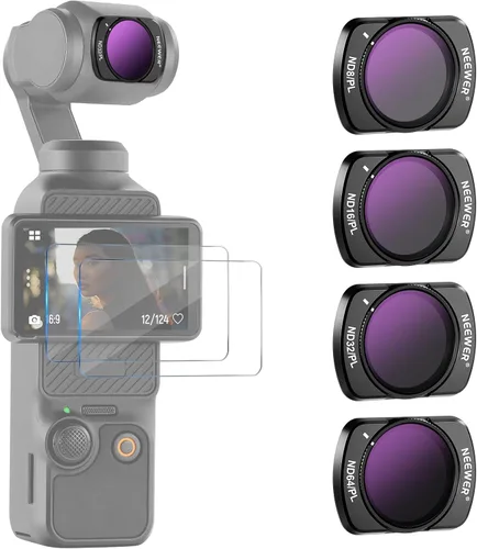 Vista 13 de NEEWER Magnetic Filter Set Compatible with DJI Osmo Pocket 3 4 Xtra Muse