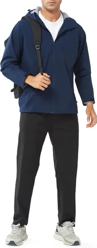 Vista 6 de NORTHYARD Pantalones deportivos para correr para hombre, ligeros, pantalones de senderismo para entrenamiento, gimnasio, correr, pantalones