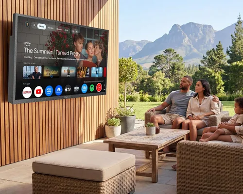 Vista 9 de SYLVOX - Televisión QLED para exteriores, 43 pulgadas, resistente a