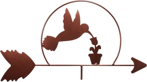 Vista 4 de SWEN Products Veleta de colibrí colibrí (montaje ajustable incluido)