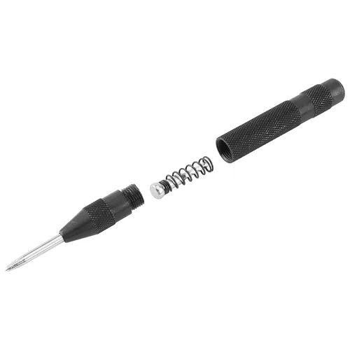 Vista 2 de Perforadora central automática de 5.12 pulgadas, perforadora de agujero central de metal con impacto de resorte ajustable para metal o madera