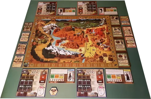 Vista 3 de Best of the West - Juego de mesa - Asimétrica temática occidental para 2 a 6 jugadores