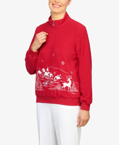 Vista 7 de Alfred Dunner Suéter Scenic Village para mujer