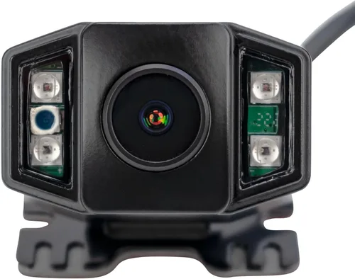 Vista 8 de EchoMaster Cámara de respaldo universal HD frontal o trasera con visión nocturna y múltiples opciones de soporte de montaje, IP67 impermeable