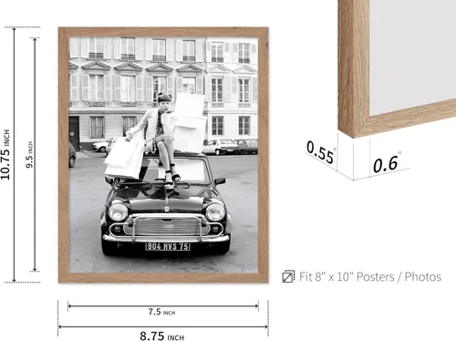Vista 3 de Poster Master - Cartel de moda - Impresión de compras en París - Arte de fotografía de moda - Regalo glamuroso para ella, mujeres, fashionistas