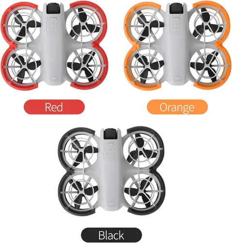 Vista 6 de Accesorios para protectores de parachoques Neo Dron, protector de hélice Protector de cardán protector de anillo anticolisión para accesorios DJI