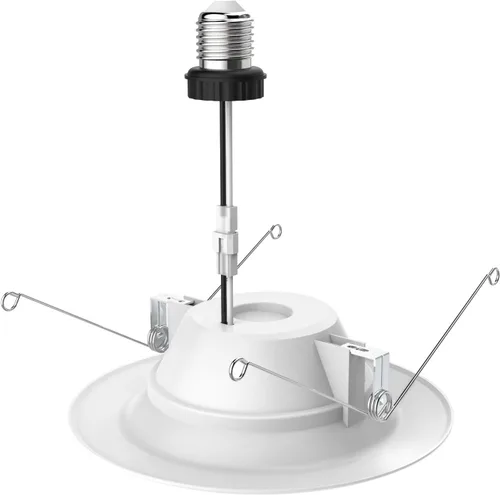 Vista 2 de Satco S29312 - Foco LED de 9,8 vatios retrofit 2700K blanco cálido regulable 120 voltios 12 piezas