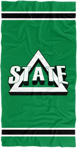 Vista 21 de LOGOVISION Manta Abilene Christian University, 30 x 60 pulgadas, logotipo primario CottonFront/PolyBackBeachTowel