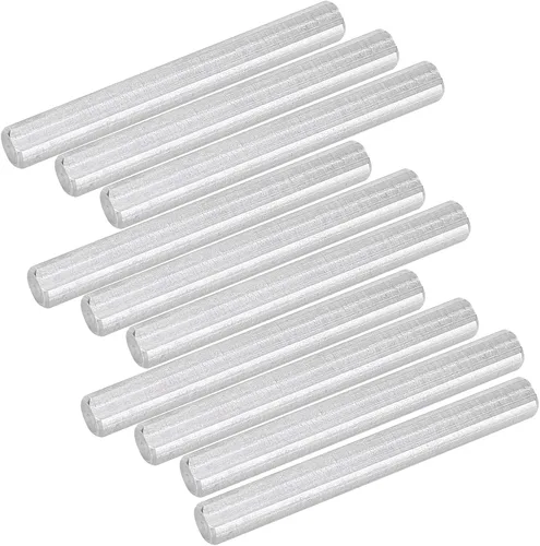 Vista 4 de 10 unidades DShaft 410100060050, acero inoxidable compatible con robots Gobilda TETRIX, eje D de superficie plana, compacto en tamaño, pero poderoso