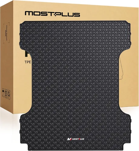 Vista 17 de MOSTPLUS Alfombrilla para caja de camioneta de 5 pies compatible con Toyota