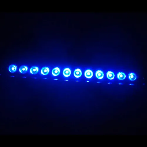 Vista 6 de Luz Estroboscópica de Destello LED Azul de Advertencia de Emergencia con 12 LED, Ventosa para Salpicadero Interior, Techo, Parabrisas, Salpicadero