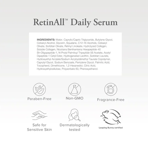 Vista 6 de SeroVital Beauty RetinAll - Suero diario – Retinol redefinidor – Suero retinoide para la piel – Suero facial antiarrugas para mujeres, 1 onza