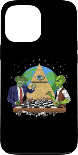 Vista 23 de Funda para iPhone 14 Pro Alien Illuminati Conspiracy Theory All Seeing Eye Aliens