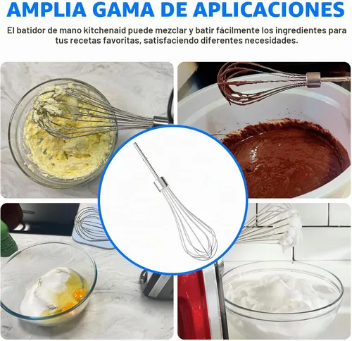 Vista 3 de Accesorios para batidor de mano de cocina para batidor KitchenAid KHMPW