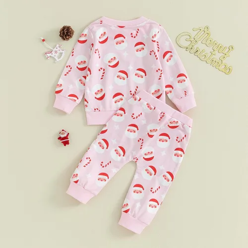 Vista 7 de Engofs Conjunto de ropa de 3 piezas para bebé recién nacida para otoño e invierno