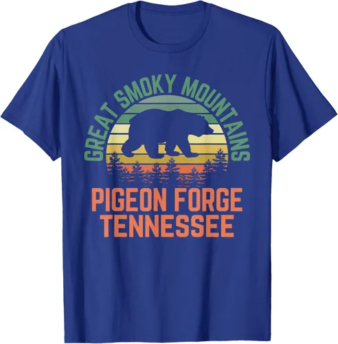 Vista 21 de Camiseta Pigeon Forge Great Smoky Mountains National Park Tennessee, Negro, S