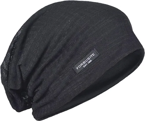 Vista 12 de FORBUSITE Gorro de punto delgado y holgado para hombre para el verano B018h Marrón