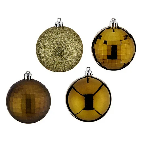Vista 2 de Bolas de Navidad Krist+ Verde PVC Ø 7 cm 50