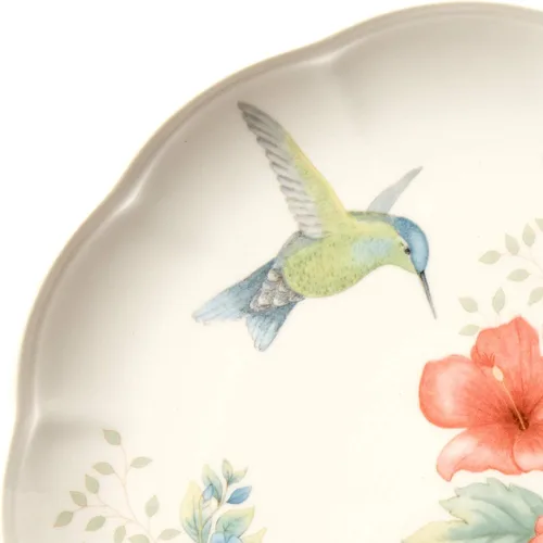 Vista 10 de Lenox 883319 Butterfly Meadow Flutter - Juego de vajilla de 12 piezas, multicolor
