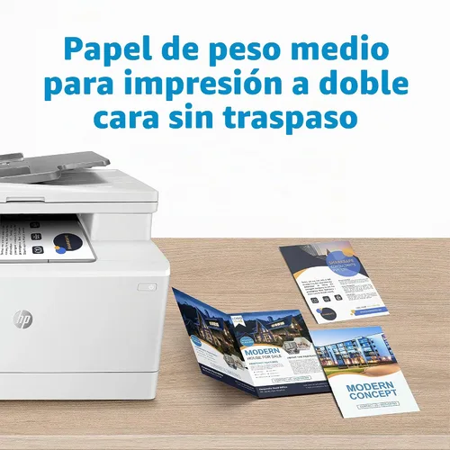 Vista 4 de Papel de folletos HP, brillante, 8.5 x 11 pulgadas, 150 hojas