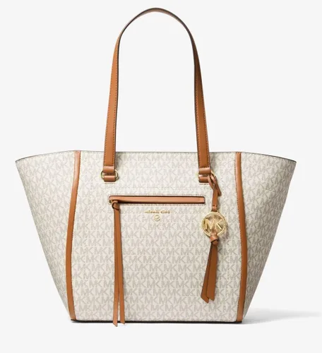 Vista 8 de Michael Kors Carine MD Tote con cartera triple a juego y gancho para bolso