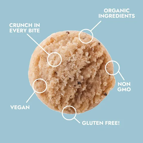 Vista 4 de Bakeology Galletas veganas sin gluten 6 bolsas de 6 a 6 onzas 3 bolsas de cada sabor Snickerdoodle, Vanilla Chai