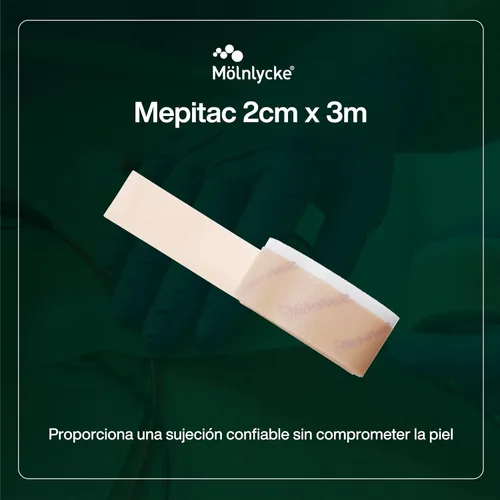 Vista 6 de Cinta de silicona suave Mepitac 298300, 2 cm / 0.8 in x 3.3 yd