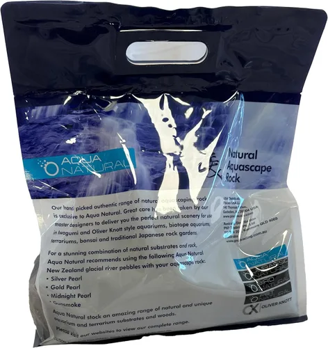 Vista 3 de Aqua Natural Roca, lava suave, 14 libras