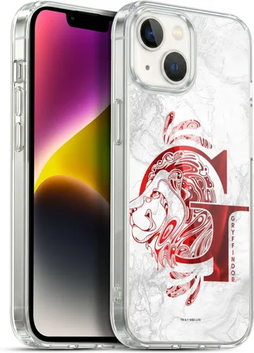 Vista 23 de Head Case Designs Funda de gel con licencia oficial de Harry Potter Gryffindor Aguamenti Deathly Hallows IX [grado militar] compatible con Apple