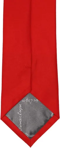 Vista 457 de tiemart Corbata de color sólido para hombre Longitud estándar