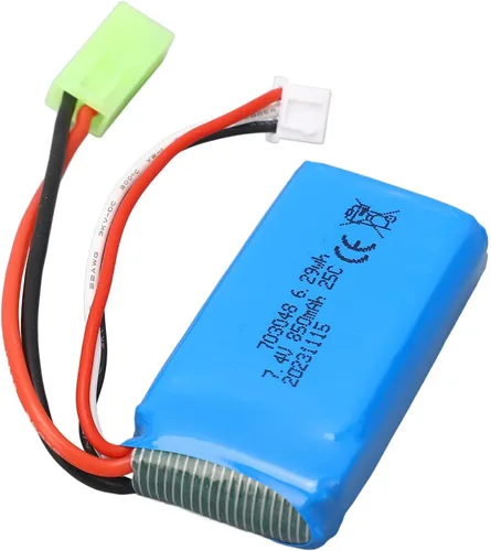 Vista 5 de plplaaoo 7.4V 850mAh batería de litio 703048 profesional ligera fuente de alimentación de alto rendimiento para WLToys V912 V262 V333 V353 BQ202 RC
