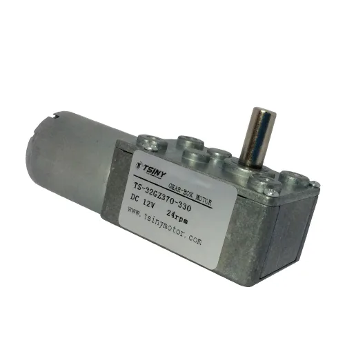 Vista 2 de BEMONOC Mini 12vdc eléctrico reversible 24 RPM engranaje DC Motor Metal Gear Boxeo 0.236 in eje