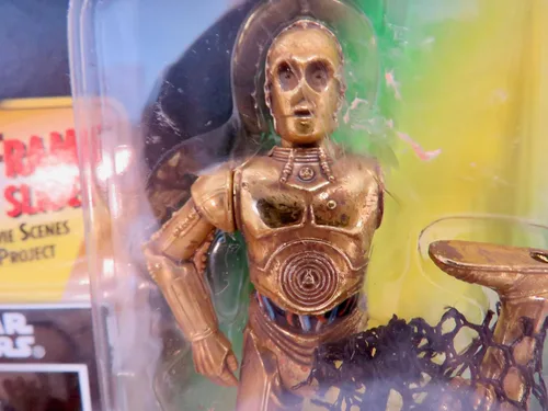 Vista 2 de Hasbro Power of The Force Freeze Frame C-3PO w/CargoNet