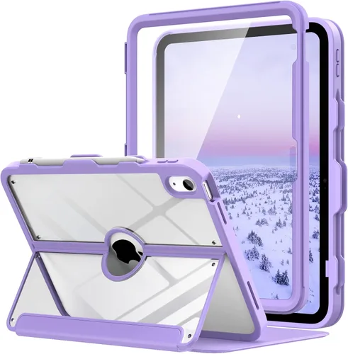 Vista 31 de MoKo Funda para iPad (A16) de 11ª/10ª generación con soporte para lápices A-Azul marino