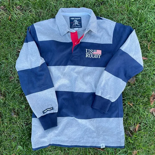 Vista 2 de Jersey de rugby de USA Grey Hoops