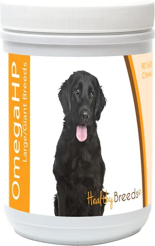 Vista 19 de Healthy Breeds Affenpinscher Omega HP - Masticables suaves para piel y pelaje, 60