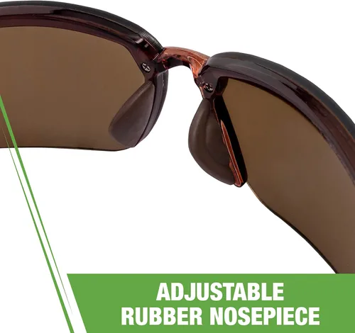Vista 5 de Crossfire ES5 Gafas de Seguridad Premium, Marco Ultraligero y Pieza Nasal Ajustable