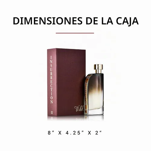 Vista 6 de Reyane Insurrection Wild eau de toilette spray para hombre, 3 onzas