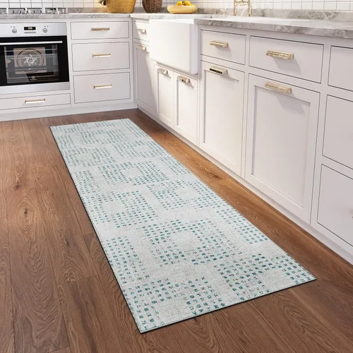 Vista 18 de Addison Rugs Eleanor AER31 - Alfombra beige de 1 pies 8 pulgadas x 2 pies 6 pulgadas, fácil de limpiar, lavable a máquina, no se desprende