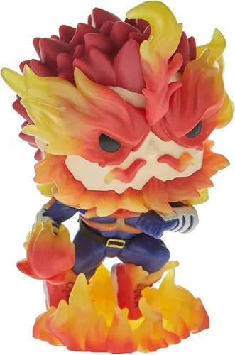 Vista 2 de Funko Pop! Animación: My Hero Academia - Endeavor (brilla en la oscuridad), exclusivo de Amazon