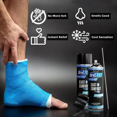 Vista 5 de Cast Comfort Spray para detener la comezón, 6 onzas