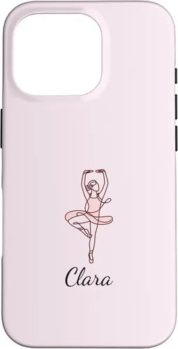 Vista 20 de Clara - Carcasa para iPhone 17, diseño de bailarina, bailarina, bailarina, bailarina, navidad