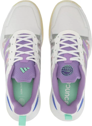 Vista 5 de adidas Defiant Speed Tenis para mujer Cloud WhiteCloud WhiteMint Ton