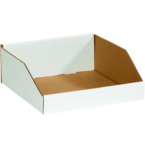 Vista 13 de Box USA BBINBIN29K Cajas de contenedores de tapa abierta, 2" x 9" x 4-1/2", kraft (paquete de 25)