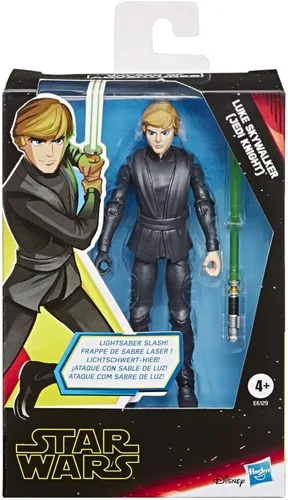 Vista 5 de Star Wars Galaxy of Adventures Jedi Knight Luke Skywalker Figura de acción