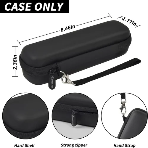 Vista 4 de Funda rígida de viaje para cepillo de dientes compatible con Oral-B Pro 1000, 2000, 3000, 3500, 1500/ para cepillo de dientes eléctrico Philips