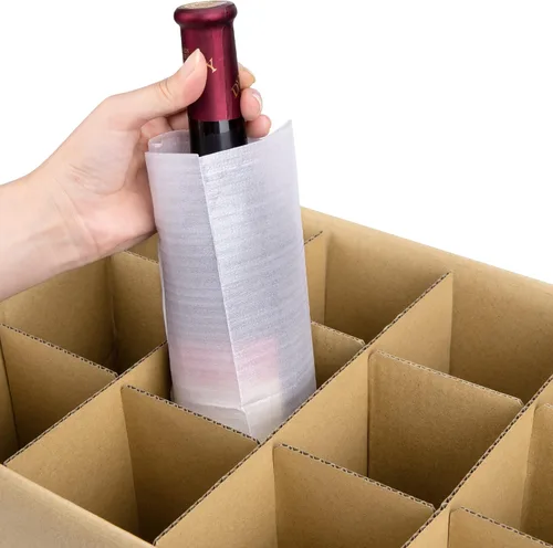 Vista 6 de codree 3 Kits de Embalaje de Vidrio - Divisores de Vidrio para Cajas de Mudanza - Cajas de Embalaje de Platos de Cristalería Divisores Corrugados