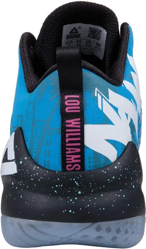 Vista 2 de PEAK - Zapato deportivo alto de baloncesto para hombre, Lou Williams Streetball Master, transpirables, antideslizantes, acolchados, para exteriores